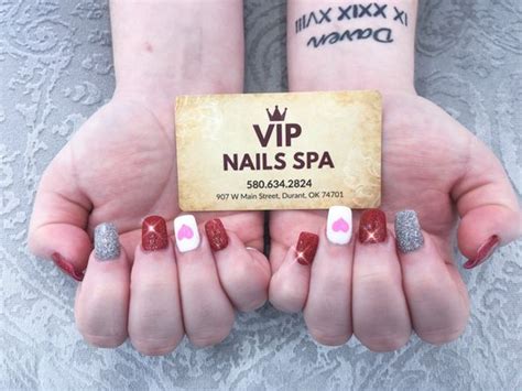 vip nails durant ok  The pedicures are truly an hour, and are